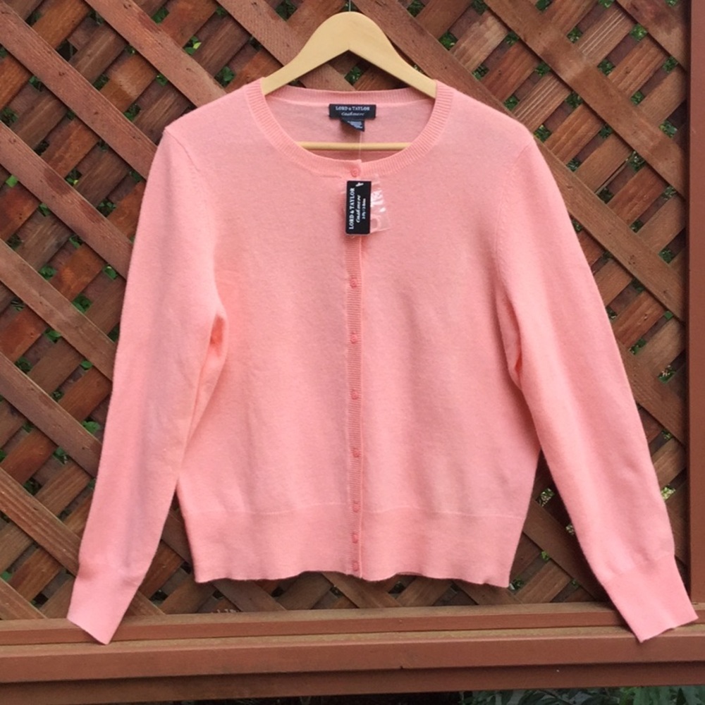 Lord & Taylor cashmere sweater